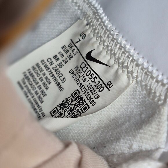 Women's Nike Blazer Mid '77 Vintage White/Black - Picture 6 of 7